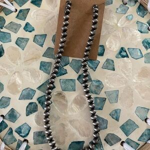 Elegant Faux Navajo Pearl Necklace